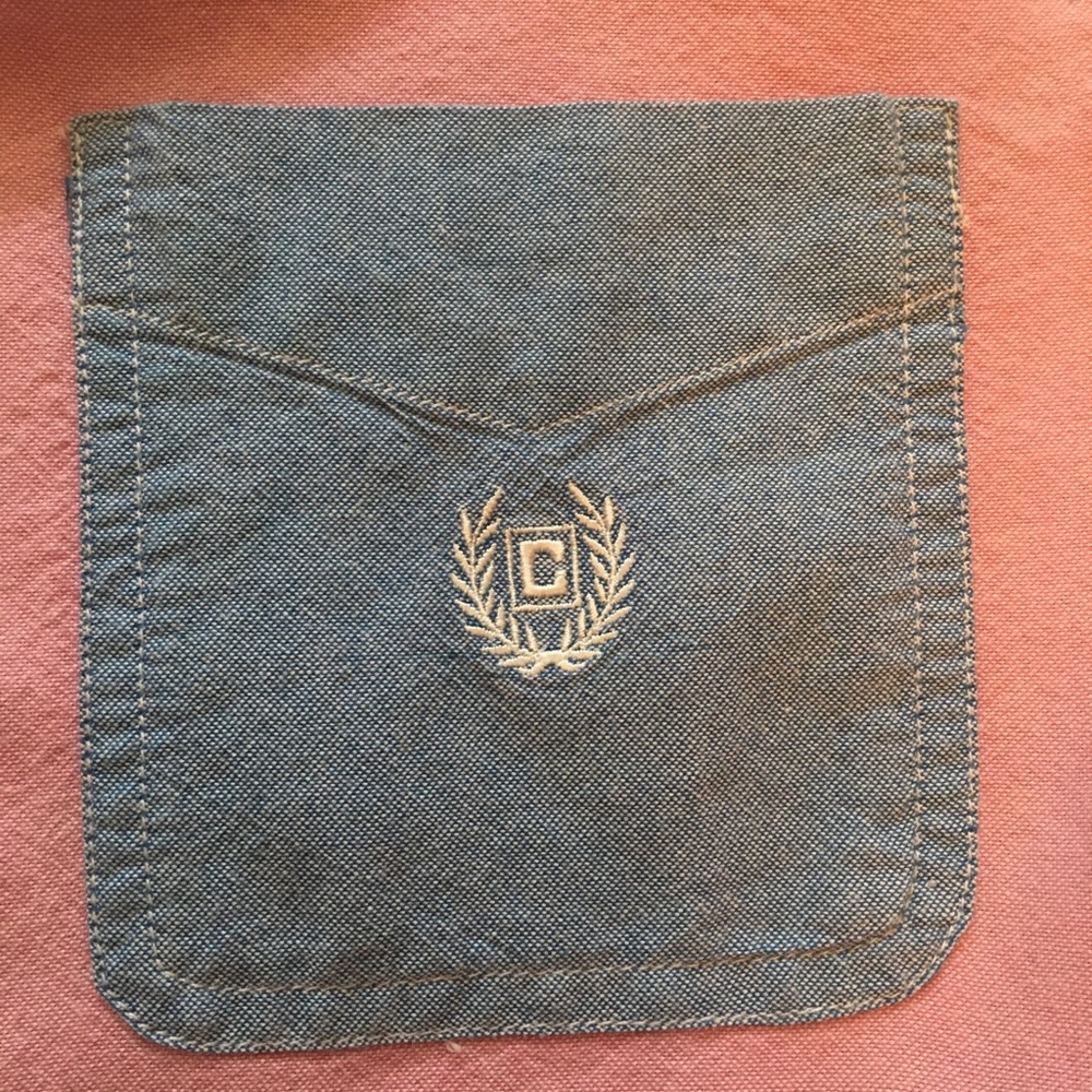 Chaps Color Block Button Down Shirt - image 4